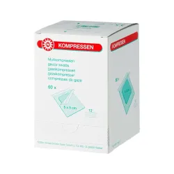 NOBA Hydrofiel Gaaskompres 5 x 5 cm 60 stuks