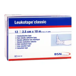 Leukotape Classic 10m x 2,5cm -12 stuks