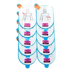 Defibtech vervangingsplakkers voor Lifeline AED trainer