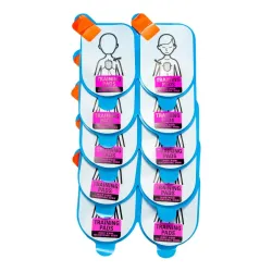 Defibtech vervangingsplakkers baby/kind, Lifeline trainer