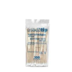 Meditip Clean Wattenstaafjes  150 mm -  100 St