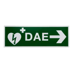 Sticker DAE Pijl Rechts - 30x10cm - Vinyl