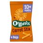 Organix Goodies Mais knabbels met wortel 10+M bio