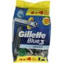 Gillette Blue III wegwerpmesjes 8+4