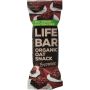 Lifefood Lifebar oatsnack pure chocolade hazelnoot bio