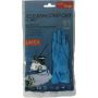 Clean-Comfort Huishoudhandschoen blauw maat L