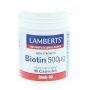 Lamberts Vitamine B8 500mcg (biotine)