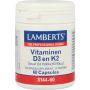 Lamberts Vitamine D3 1000IE en K2 90mcg