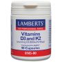 Lamberts Vitamine D3 2000IE en K2 90mcg