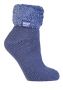 Heat Holders Ladies lounge socks maat 4-8 (37-42) dark lavender