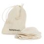 Hemptouch Reusable cotton pads + laudry bag