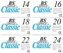 B/S Spange  Classic maat 18 10 stuks 