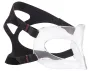 Mueller Faceguard gezicht- en neusbeschermerZwart /  Transparant 
