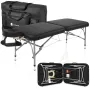 ZenGrowth Massagebank Artarmon 2-delig zwart Zwart 