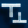 T-Typ Aansluiting Ø 4 mm | Boring 1,6 mm