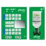Plum Oogspoel wandstation met 1 x 500 ml oogspoeloplossing