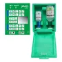 Plum Oogdouchedoos pH-neutraal Wanddoos met twee flessen Oogspoelwandbox met 1 x 200 ml pH-neutrale en 1 x 500 ml oogspoeloplossing