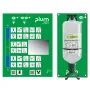 Plum Oogdouche DUO DUO wandstation met 1 fles