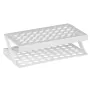 Z-vatstandaard 50 gaten / Ø 13 mm | 180 x 94 x 50 mm | wit