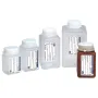 Watermonsterflessen Zonder coating | Watermonsterfles van PP, melkachtig-transparant | 1000 ml
