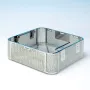 Zeefmanden zonder deksel 240 x 240 x 50 mm (L/W/H)