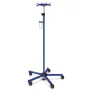Servocomfort Gekleurde infuusstandaard rood, RAL 3020