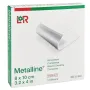 Metalline Kompressen Lohmann & Rauscher steriel, individueel verzegeld, voor operatiekamers, poliklinieken en praktijken, in dispenserdoos | 10 x 12 cm