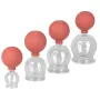 Cuppingglazen met rubberen bal 6,5 cm