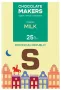 Chocolatemakers Sintletter melkchocolade 25% bio
