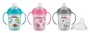 Nuby Antilekbeker handvat & print 240ml 6+ maanden