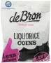 De Bron Muntendrop/liquorice coins suikervrij