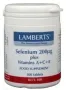 Lamberts Selenium 200mcg met vitamine A C E