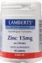 Lamberts Zink citraat 15mg