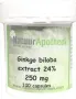 Natuurapotheek Ginkgo biloba 24% 250mg