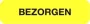 Blockland Strooketiket bezorgen 44 x 11mm