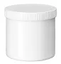 Blockland Zalfpot wit PP plastobel gedopt 500ml