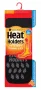 Heat Holders Mens socks anti slip 6-11 black/grey