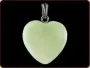 Ruben Robijn Hanger hart 20mm jade