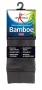 Lucovitaal Bamboe sok lang antraciet maat 35-38