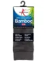 Lucovitaal Bamboe sok lang antraciet maat 39-42