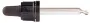 Helios Holland Pipet glas zwart 20ml