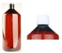 Helios Holland PET medicijnfles 1000ml amber incl witte dop