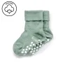 Kipkep Blijf baby sokken antislip 12-18 mnd pale green