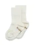Kipkep Blijf baby sokken antislip 18-24 mnd offwhite/wit