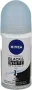 Nivea Deodorant roller invisible black & white pure