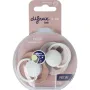 Difrax Fopspeen glow dynamic 0-6 mnd ivory/blush