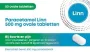 Linn Pharma Paracetamol ovaal 500mg