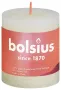 Bolsius Rustiekkaars shine 80/68 soft pearl