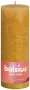 Bolsius Rustiekkaars shine 190/68 honeycomb yellow