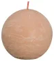 Bolsius Rustiek bolkaars shine 76 misty pink